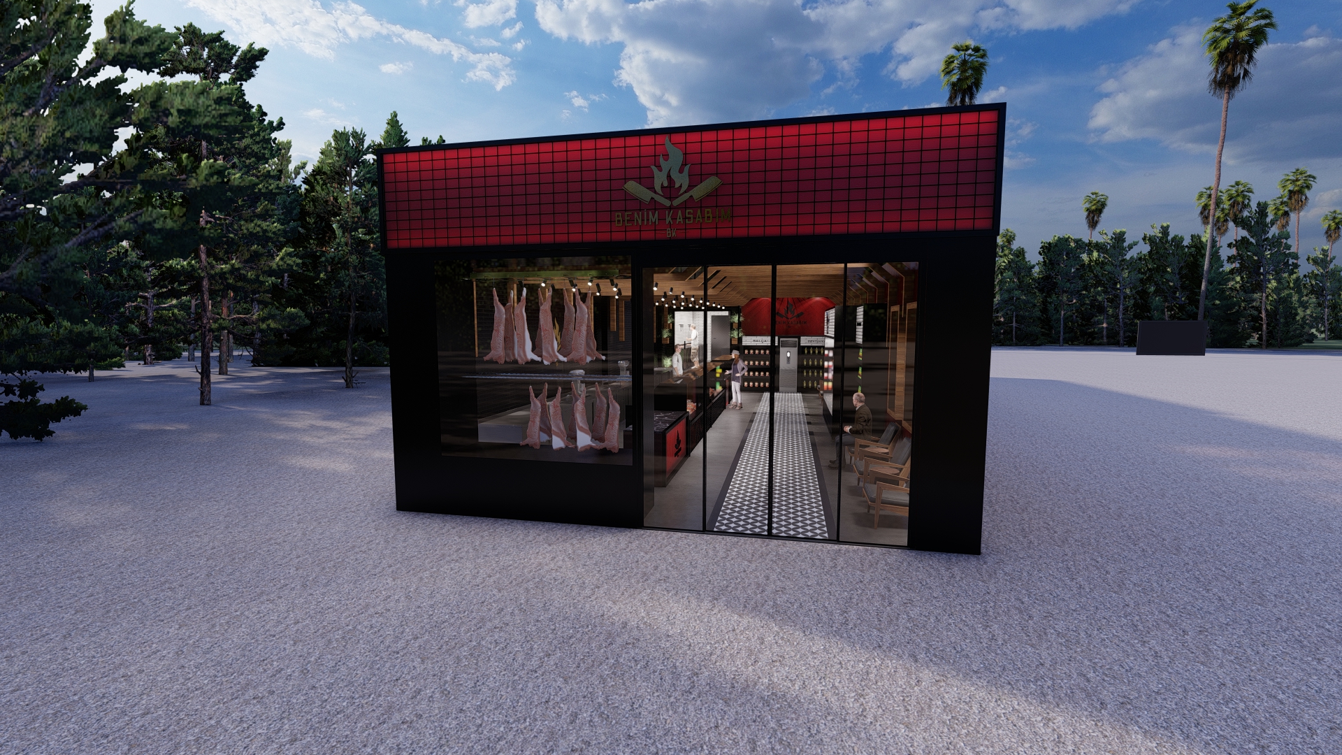 Benim Kasabım Butcher Shop Design Project-0