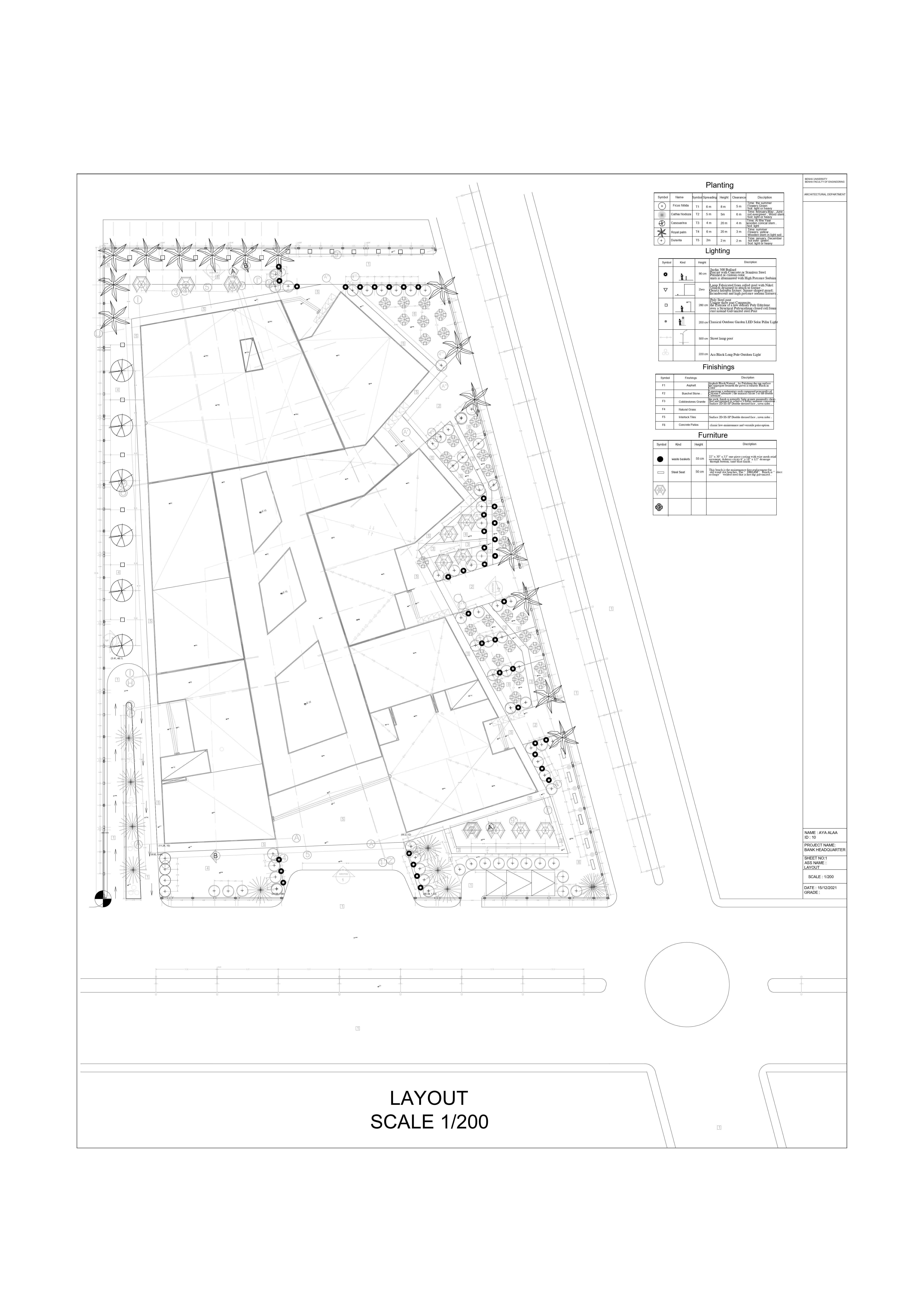 Bank Headquarter - working drawing-3