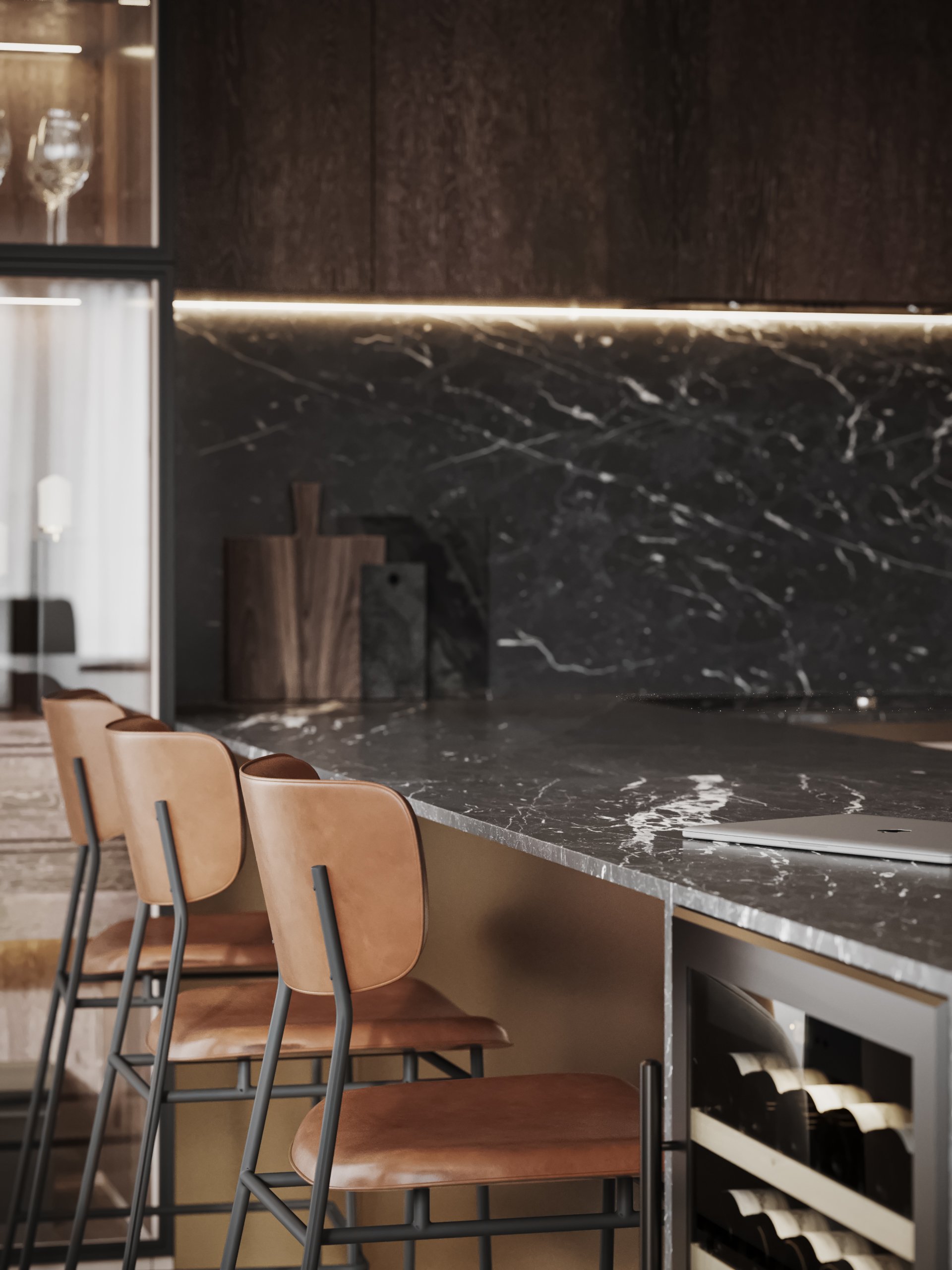 单一麦芽公寓室内设计-34