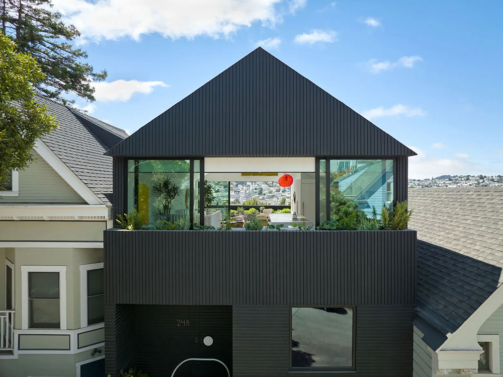 旧金山百年维多利亚式住宅的现代风格翻新设计-2