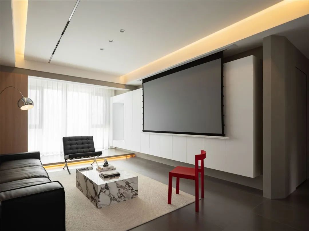 120㎡现代空间,舒适独居的收纳与色彩艺术丨中国滁州丨山舍建筑设计-14