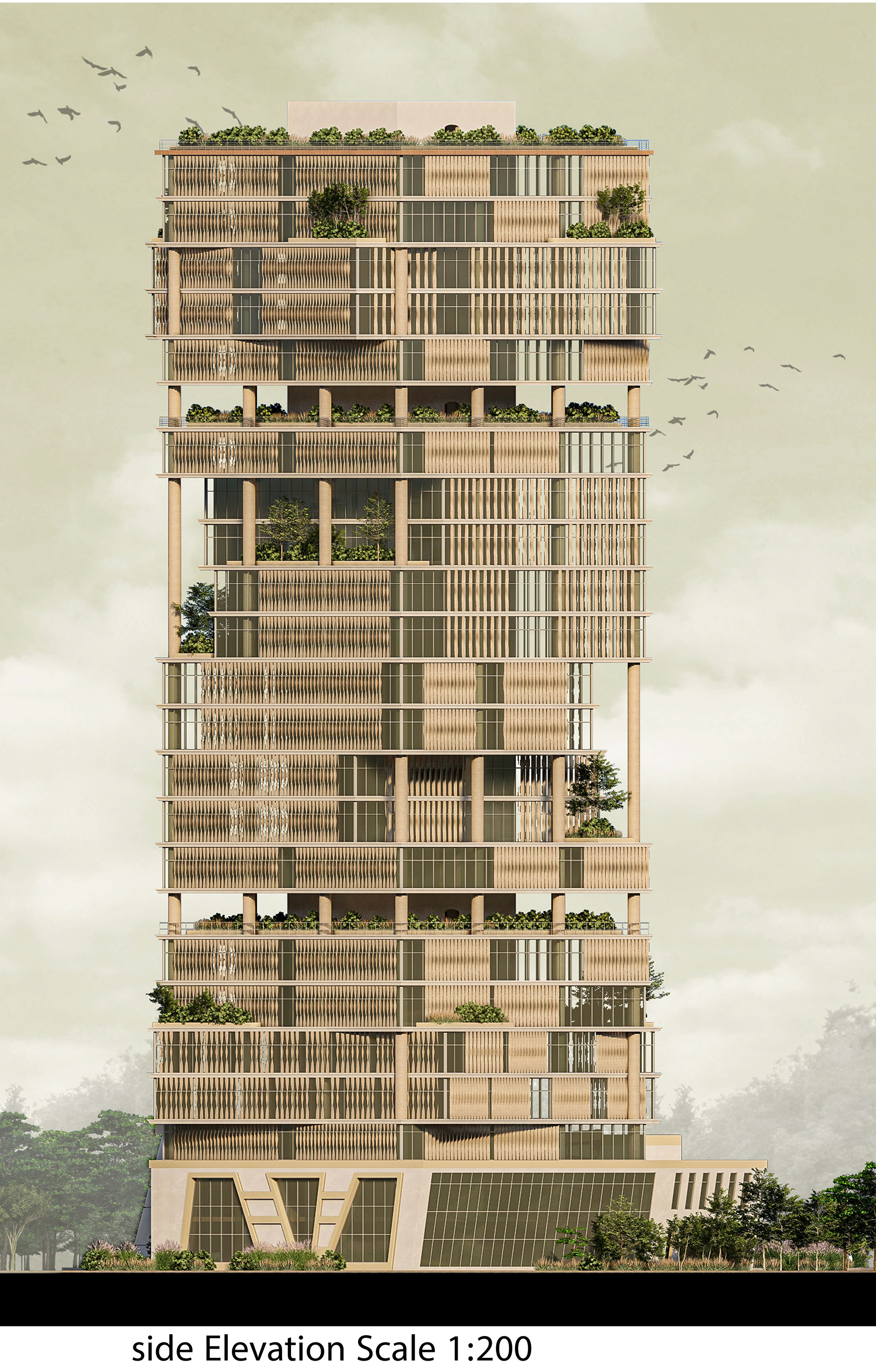 Bugatti House 行政与商业项目-24