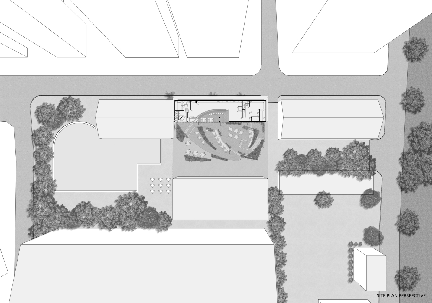 越南 IPPUDO 餐厅——绿植与木筷的多层空间叙事-49