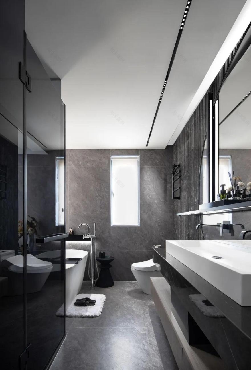 东莞华侨城天鹅堡大平层丨中国东莞丨广州市柏舍装饰设计有限公司-37