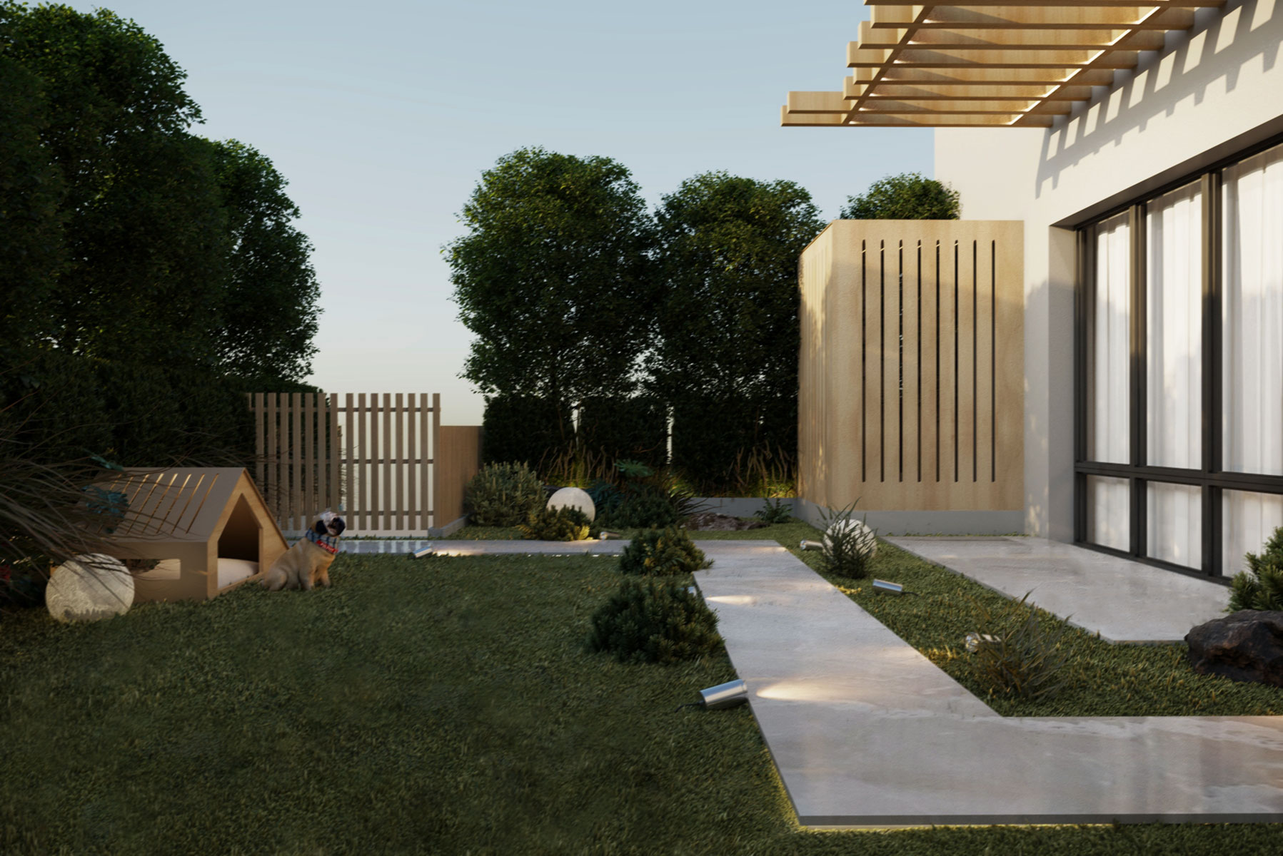 埃及私人别墅花园设计丨innovest 设计工作室-4