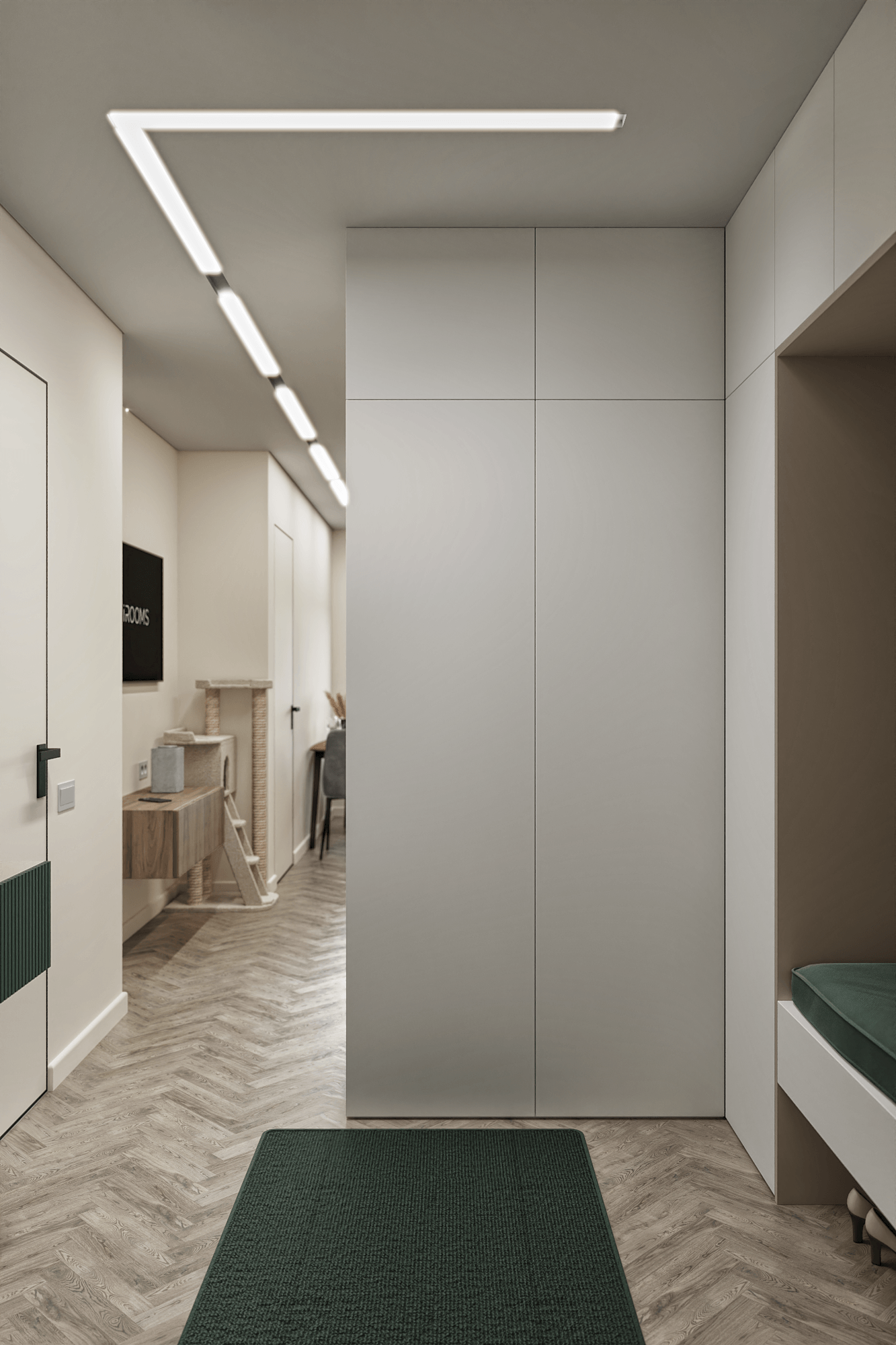 40 平方米公寓可视化设计丨Irooms Design-16