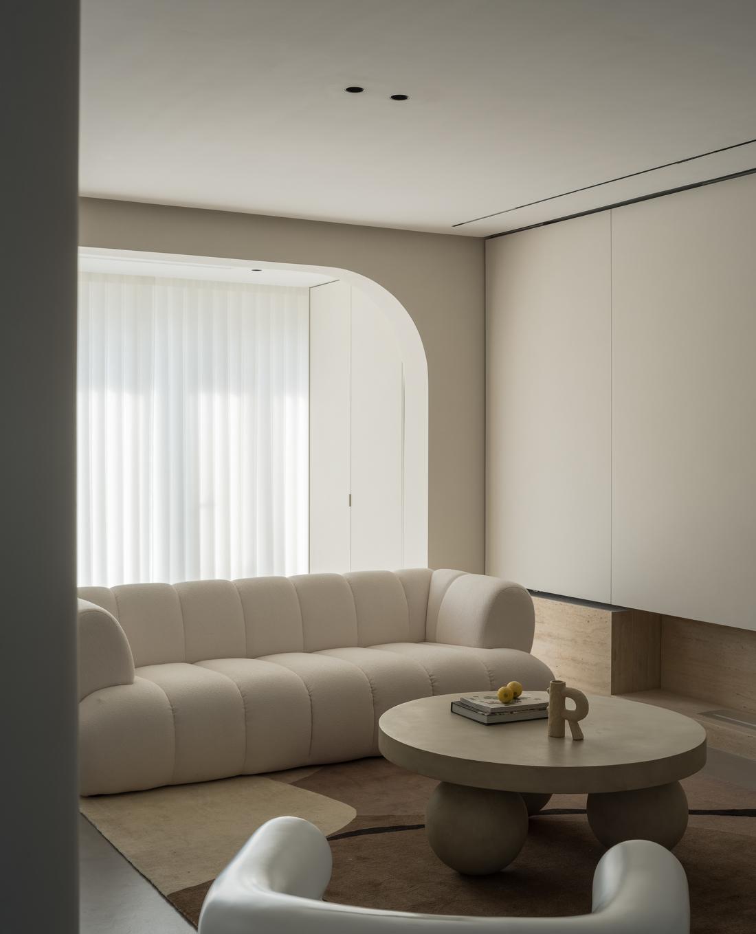 多曲线极简空间设计-30