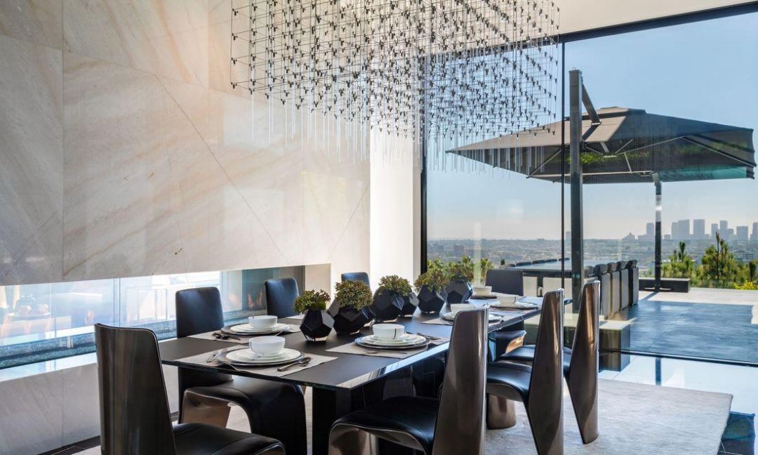 洛杉矶亿元豪宅，精致细节展现高级黑奢华风-20