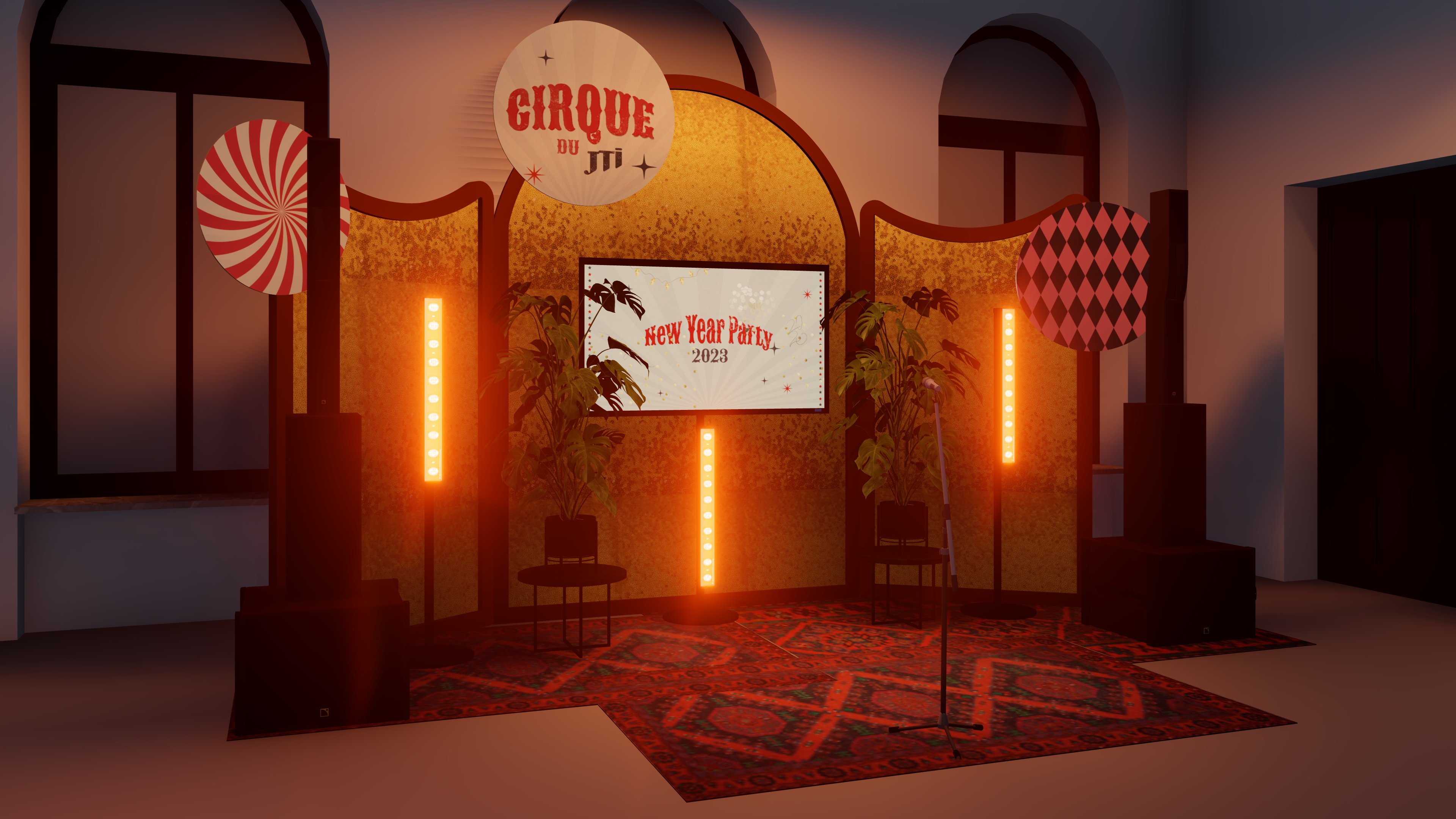 纽约 2023 年的 JTI 马戏团丨美国纽约丨Stereotactic 机构与安娜·沙拉诺娃-3