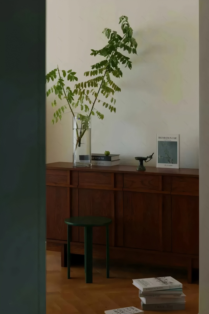 云朵之家|藏在绿色橱窗里的记忆丨中国上海丨时隅设计-8