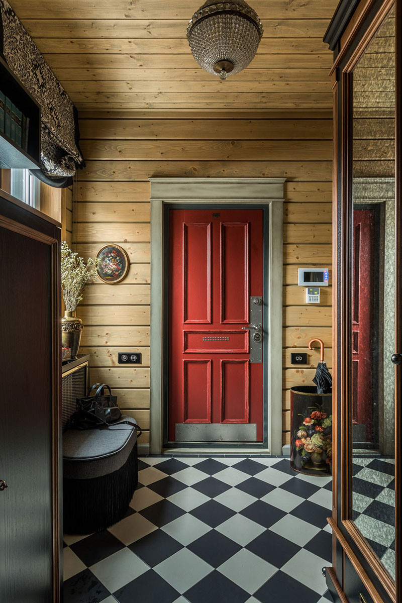 莫斯科郊区温馨木屋别墅设计-5