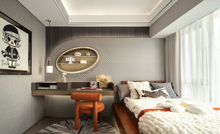 广州金茂万科·都会四季看房公区&116样板房丨中国广州丨深圳GNU金秋设计-83