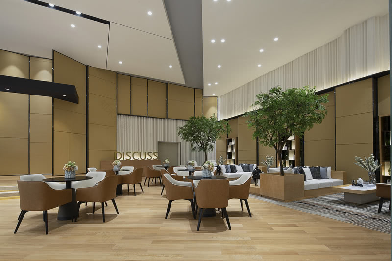 中新广州知识城现代科技办公空间设计-16