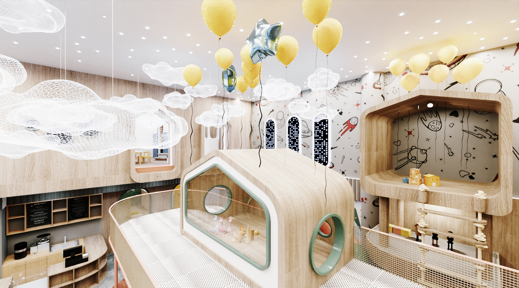 Kids Spaceship | Playground-3