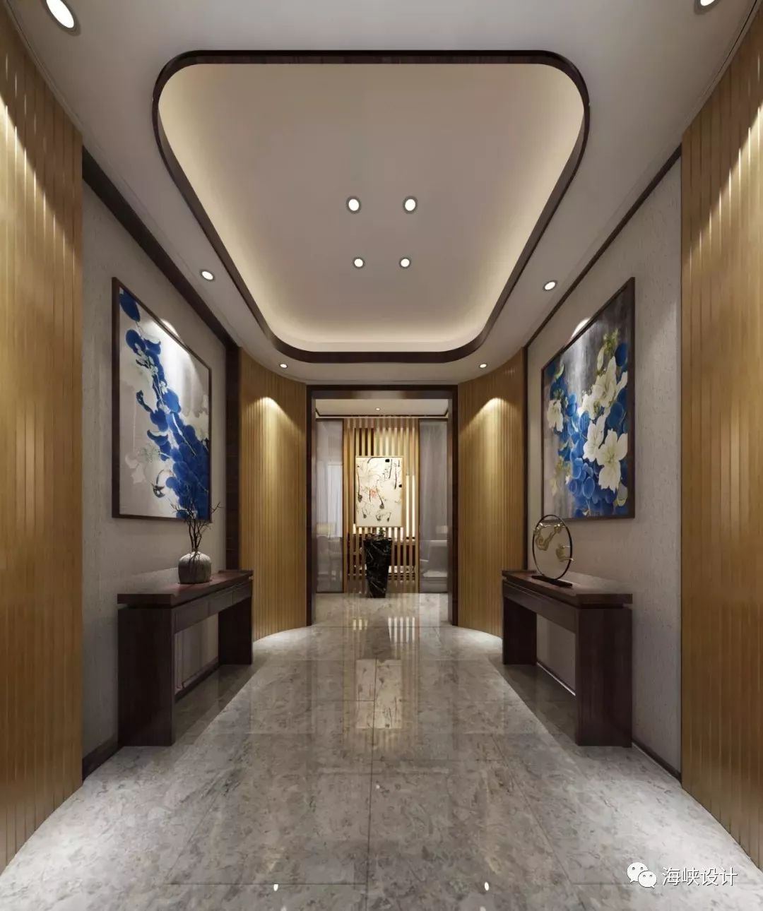 洪斌设计 | 现代港式风格与新中式韵味的完美融合-30