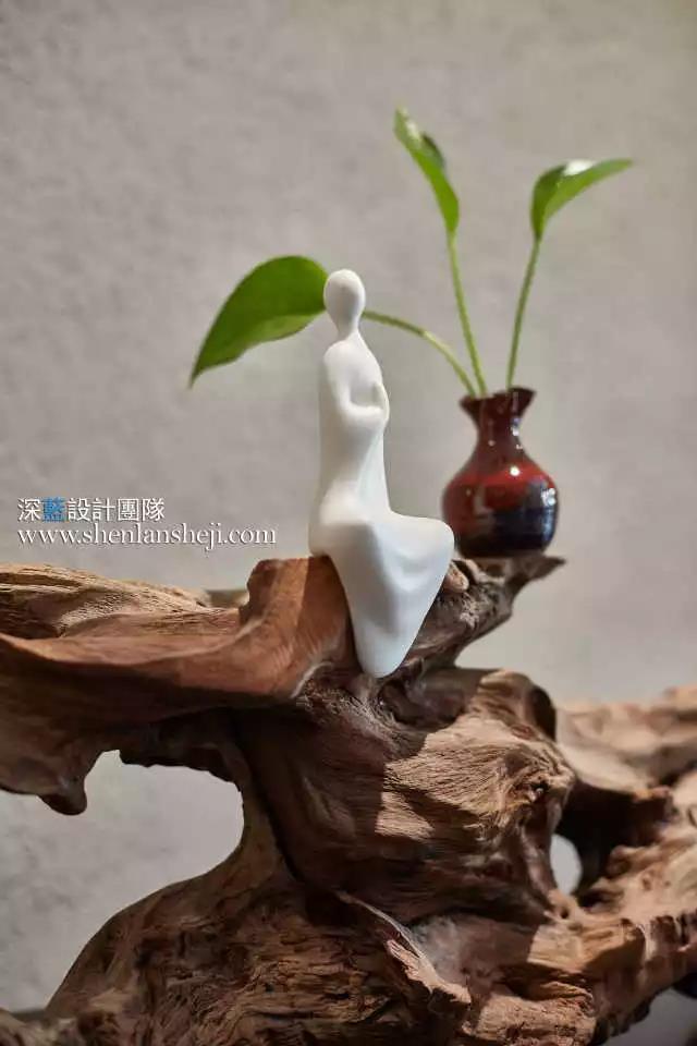 墨韵沉香——85㎡ 简约中式风-24