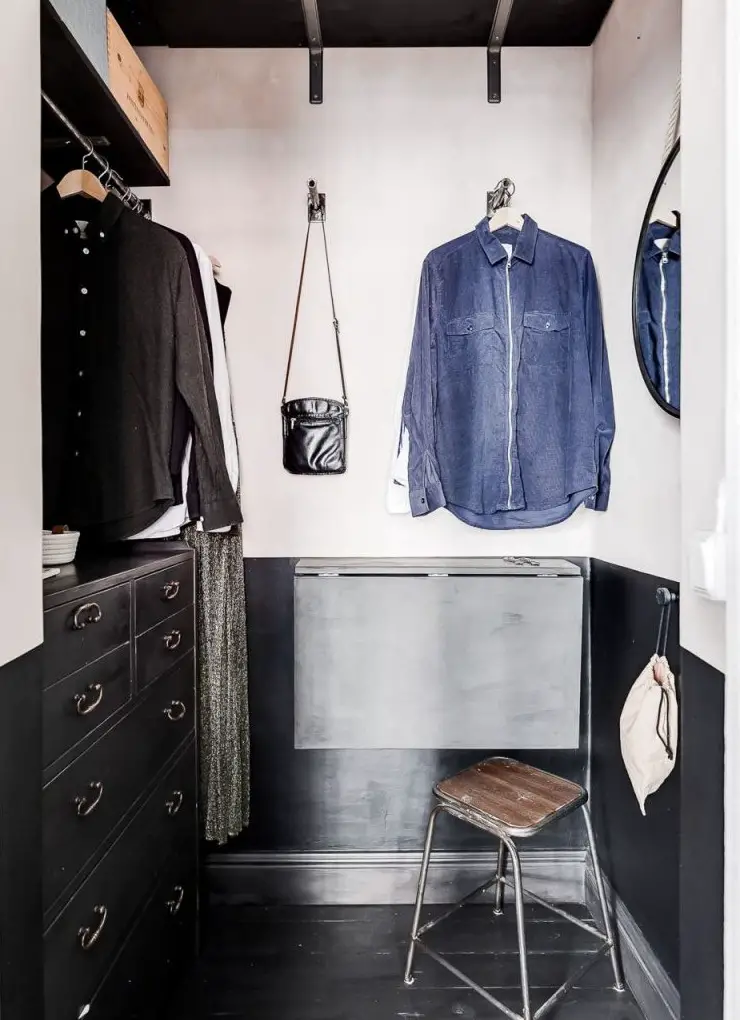 44 平米瑞典公寓玩转玻璃隔断与色彩-13