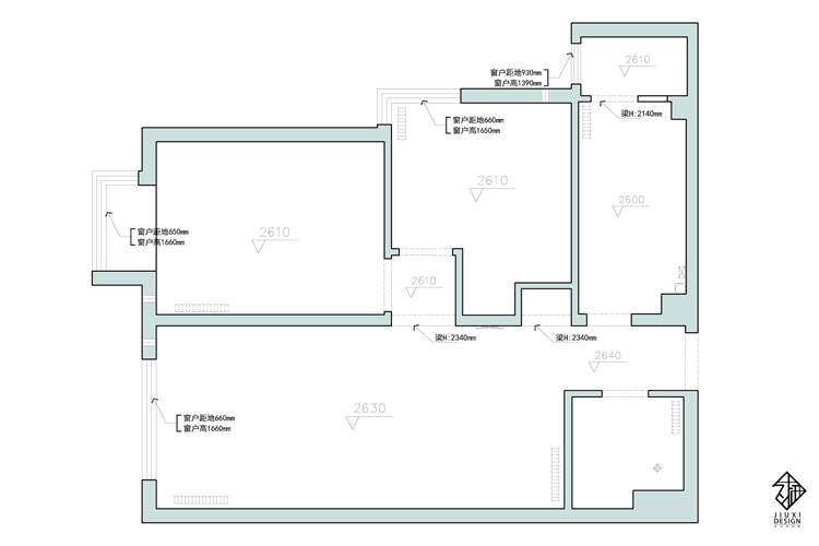 【久栖设计】北京富力蕙兰美居丨如沐自然-34
