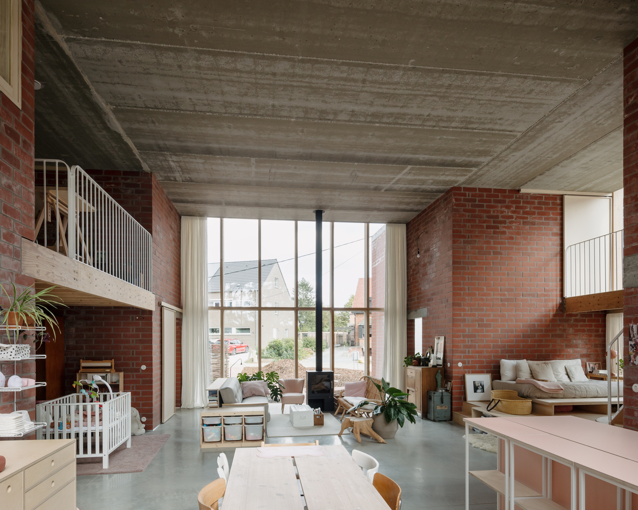 比利时 fmM House丨BLAF Architecten-35