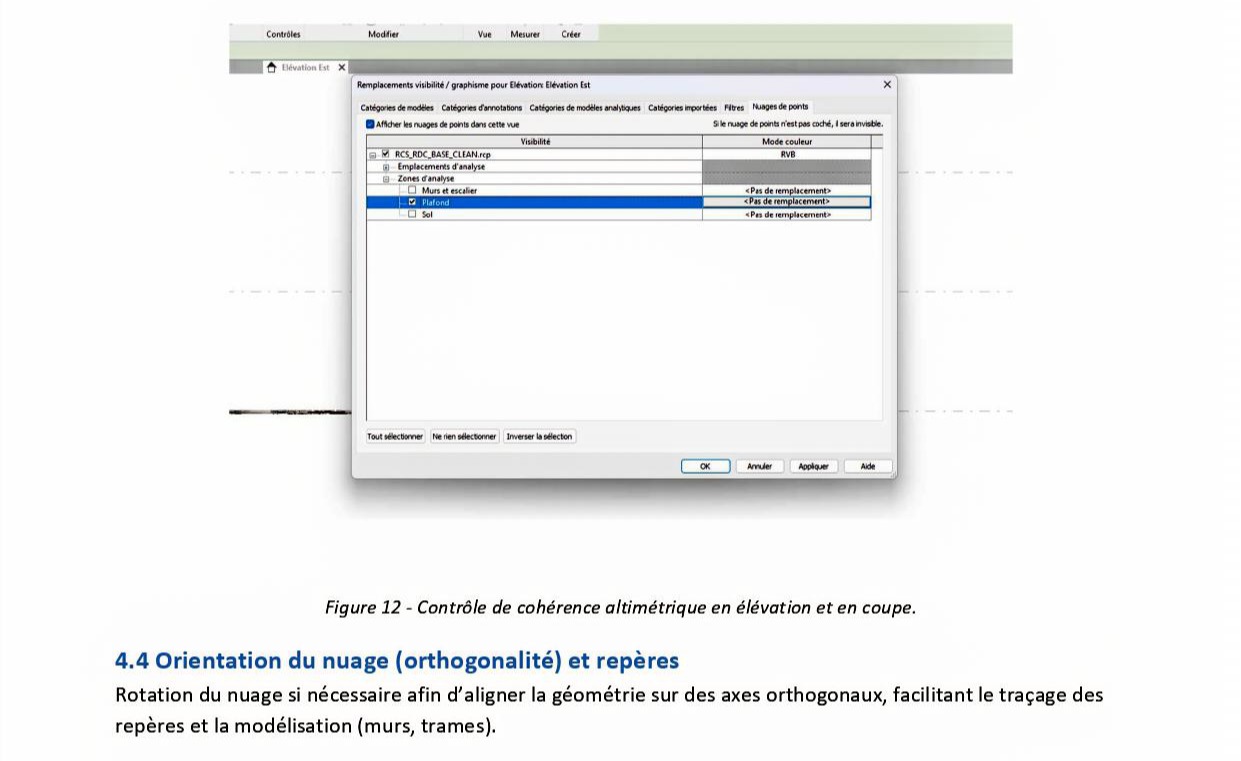 Nuage de points & Convention BIM-9