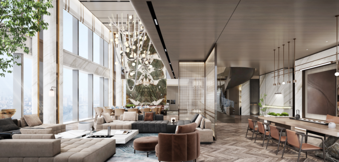 【原创】格致设计出品｜1500㎡意式轻奢空中别墅-16