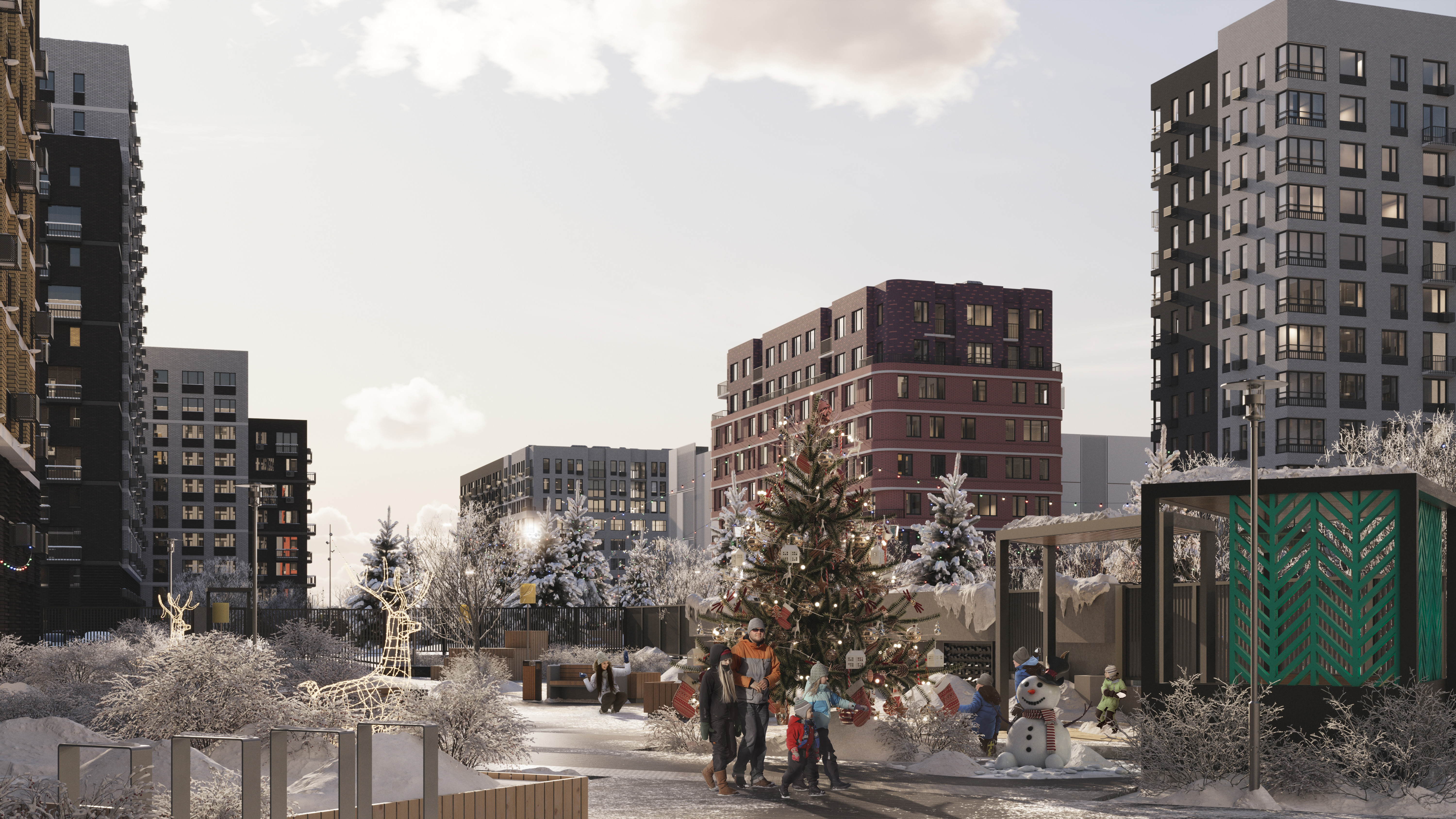 Domashny 小区丨俄罗斯秋明丨Strana Development-8