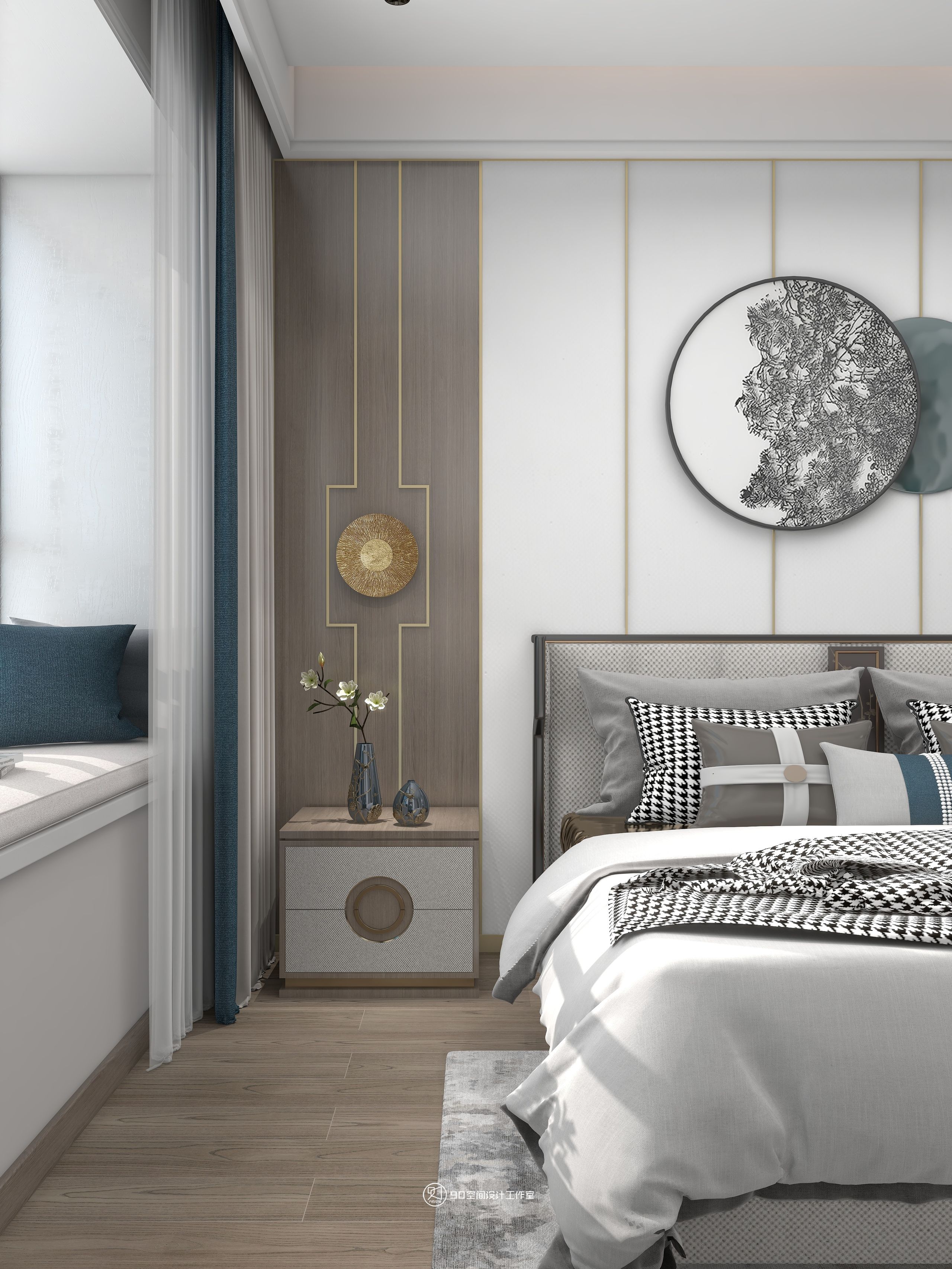 多情种新中式风格126 平方 4 室 2 厅 2 卫-30