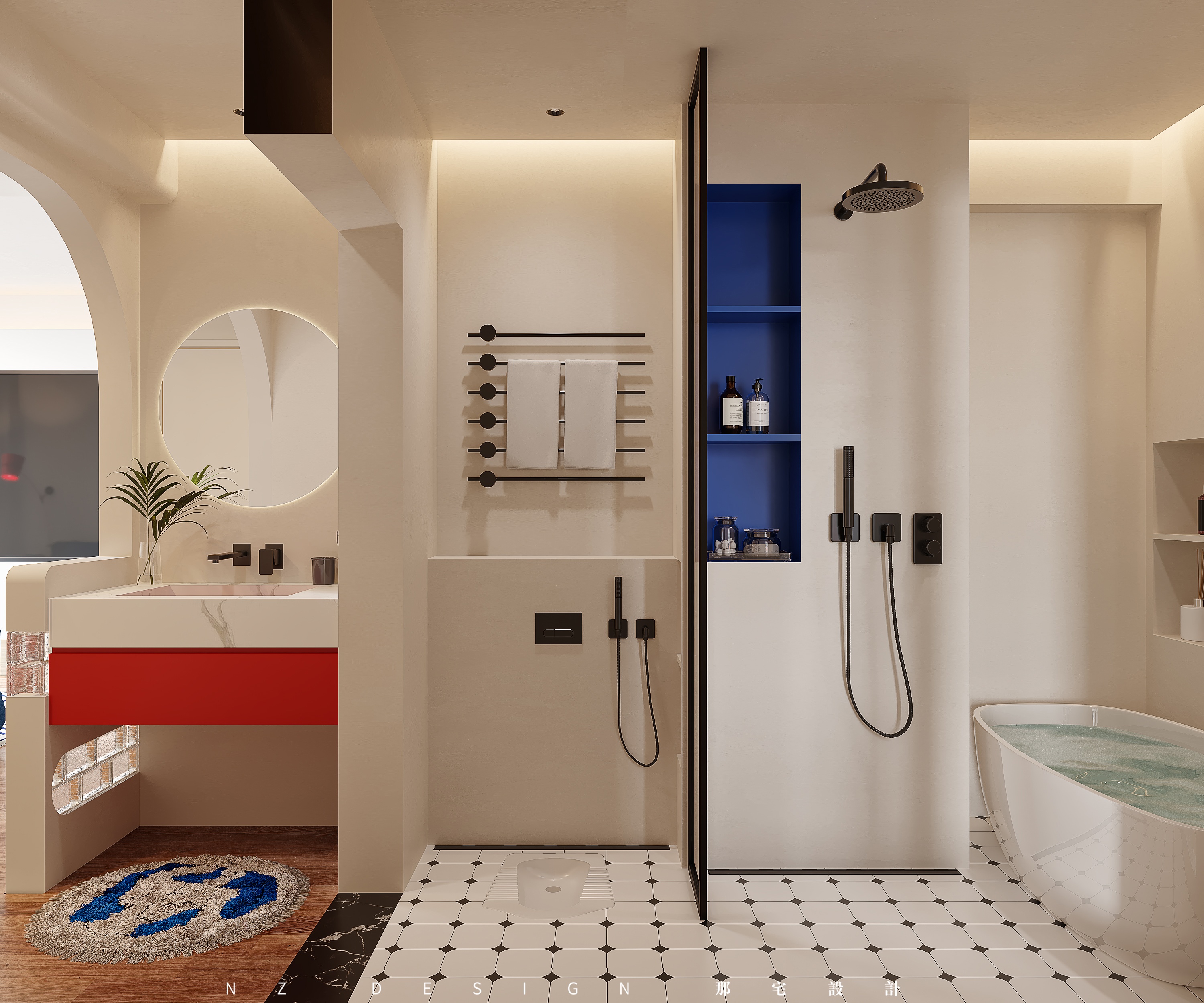 现代包豪斯 · 深圳龙华合正观澜汇花园设计丨中国深圳丨那宅设计事务所-37