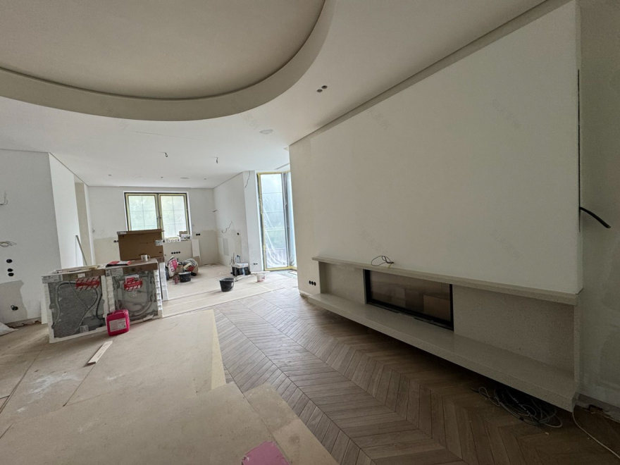 青山别墅(注:house常见可译为房子、住宅、别墅等,这里结合语境GREEN HILLS(青山),别墅表意更合适) 丨UkraineKyiv丨YD interior studio-76