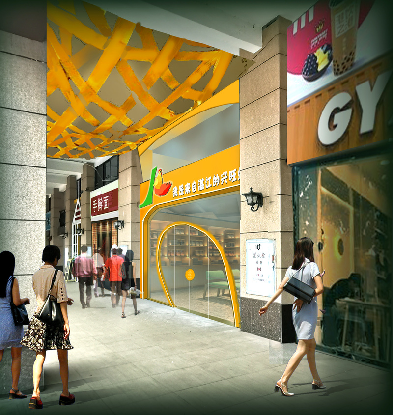 兴旺好鸡餐厅设计丨中国湛江丨许基沛-19