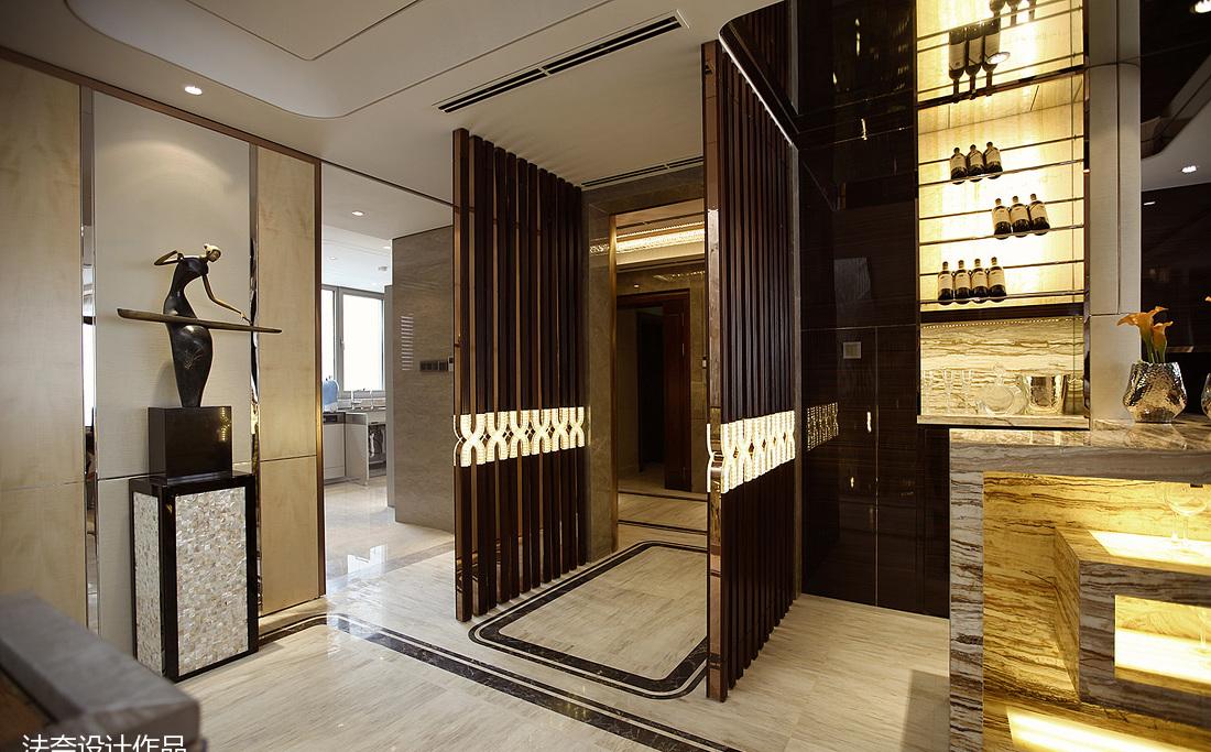 
上海绿城盛世滨江 顶层楼王家宴样板间 -6