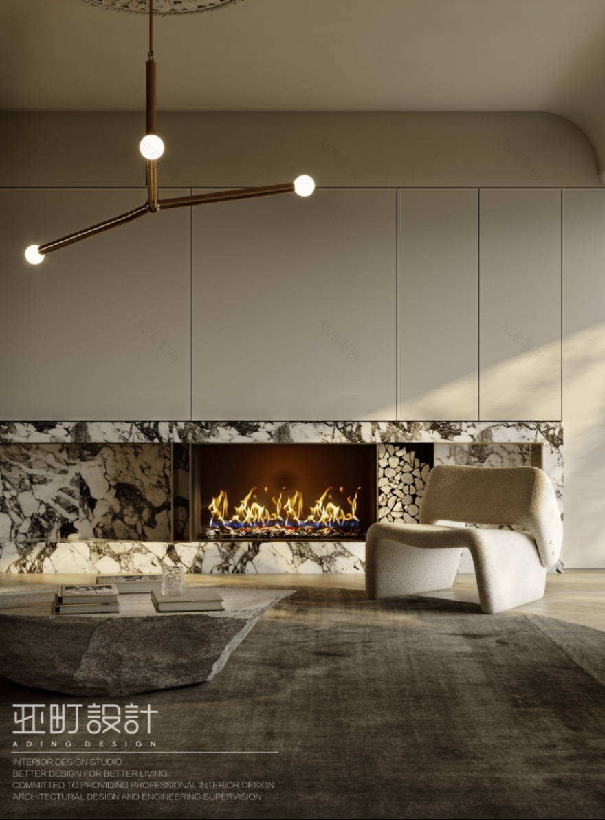 现代极简作品丨中国长沙丨亚町设计-9