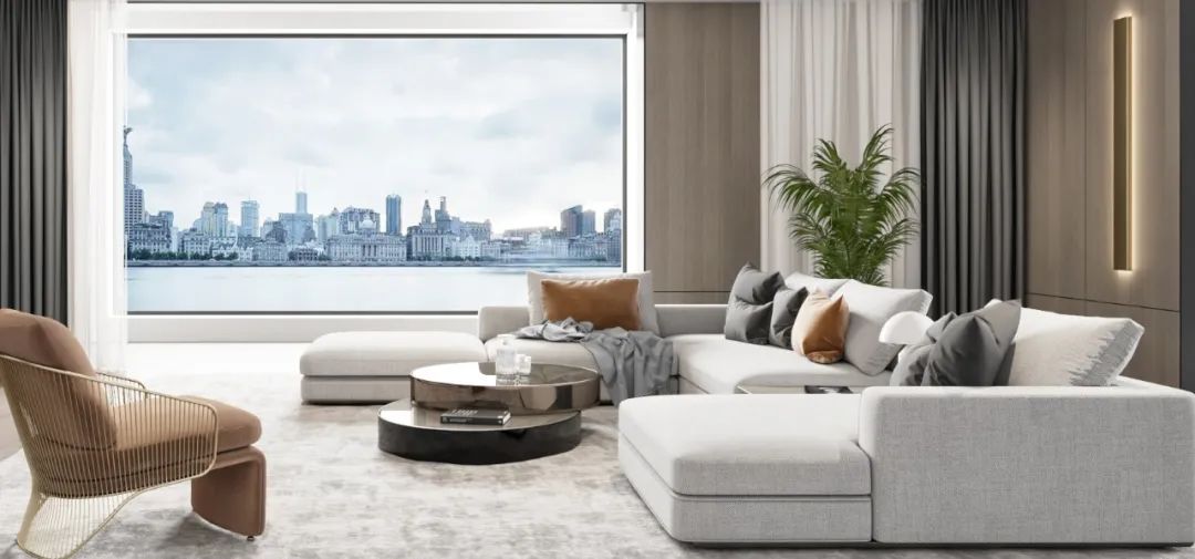 武汉品承设计|| 绿地名邸公馆|| 现代简约|250m²-55