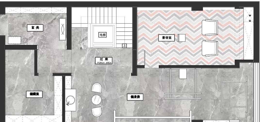 绍兴鸿鹄设计丨别墅空间,现代简约风的低奢艺术-0