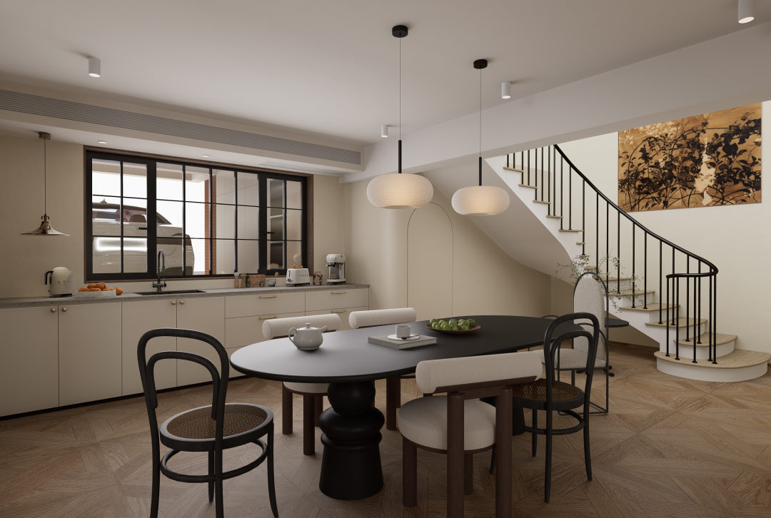 东莞万科城市高尔夫花园轻法 · 中古风设计丨中国东莞丨DP 设计-21