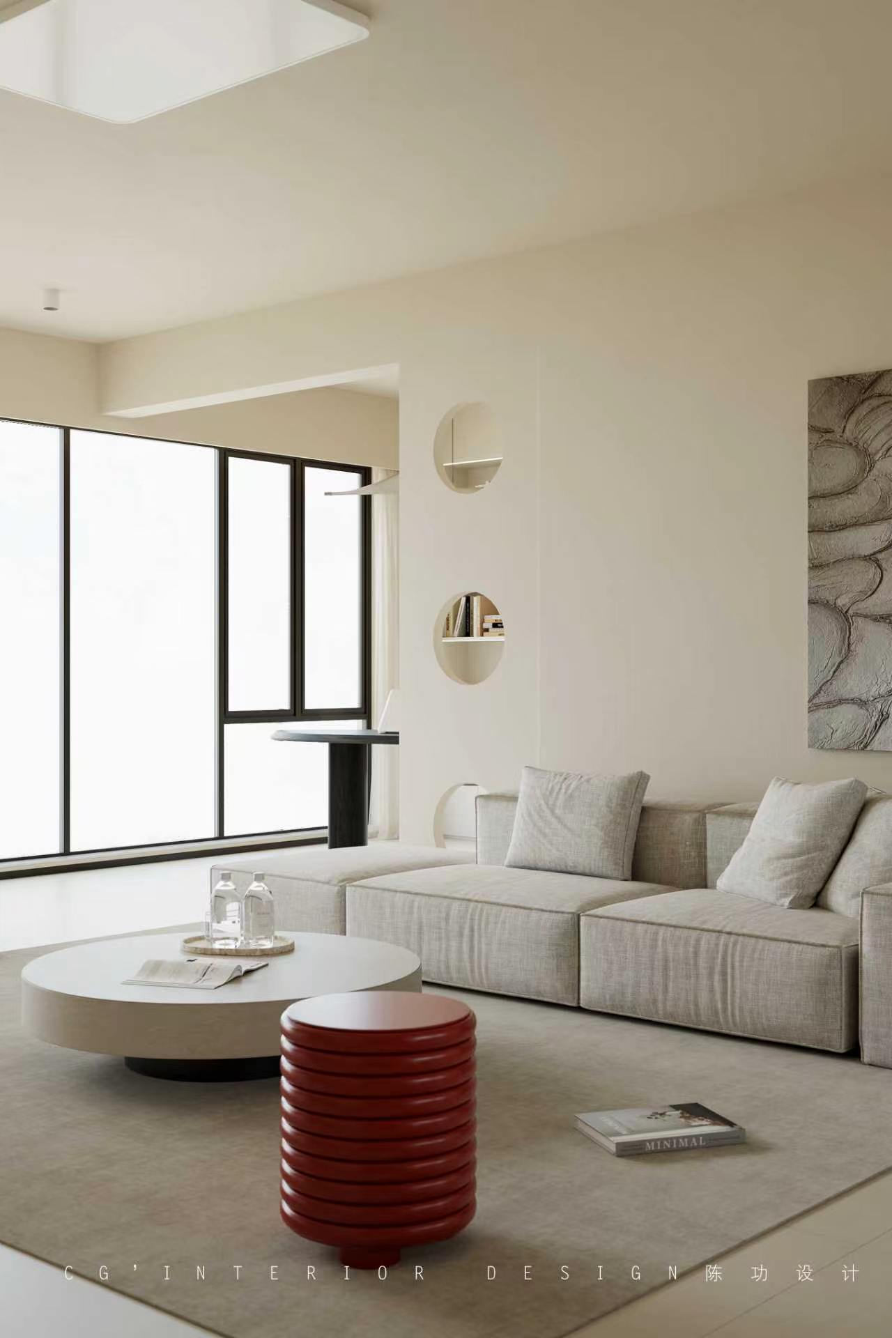 学府壹号 · 撞色几何-4