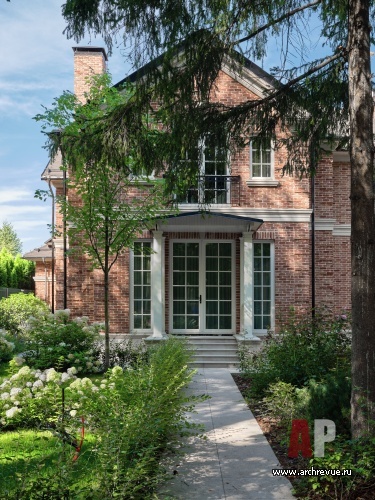 “Лесной Пейзаж  2”别墅区美式古典风格郊区别墅丨俄罗斯莫斯科-8