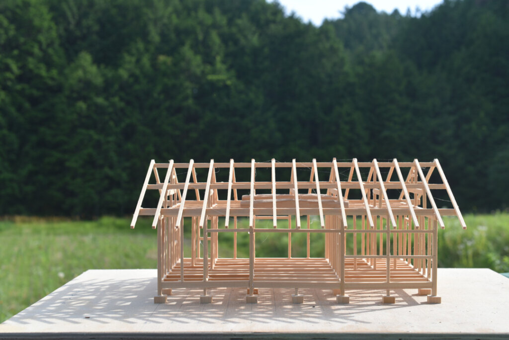 恵那の石場建て３　刻み丨水野设计室-9