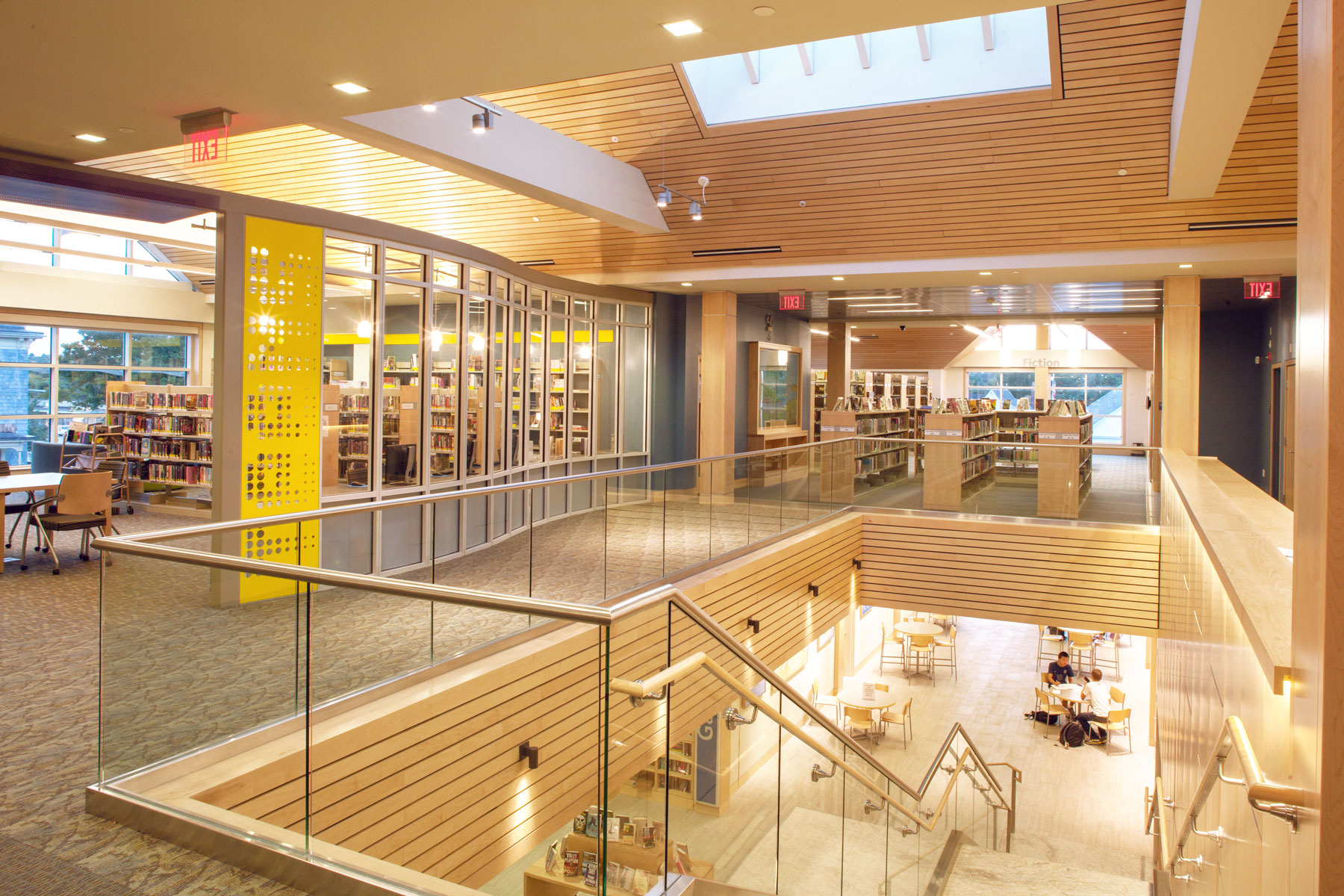 韦斯特伍德公共图书馆丨美国丨Finegold Alexander Architects-37