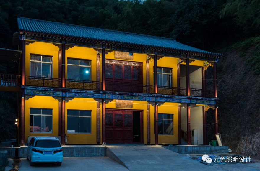 佛 · 光 | 道吾山护国兴华禅寺灯光改造-37