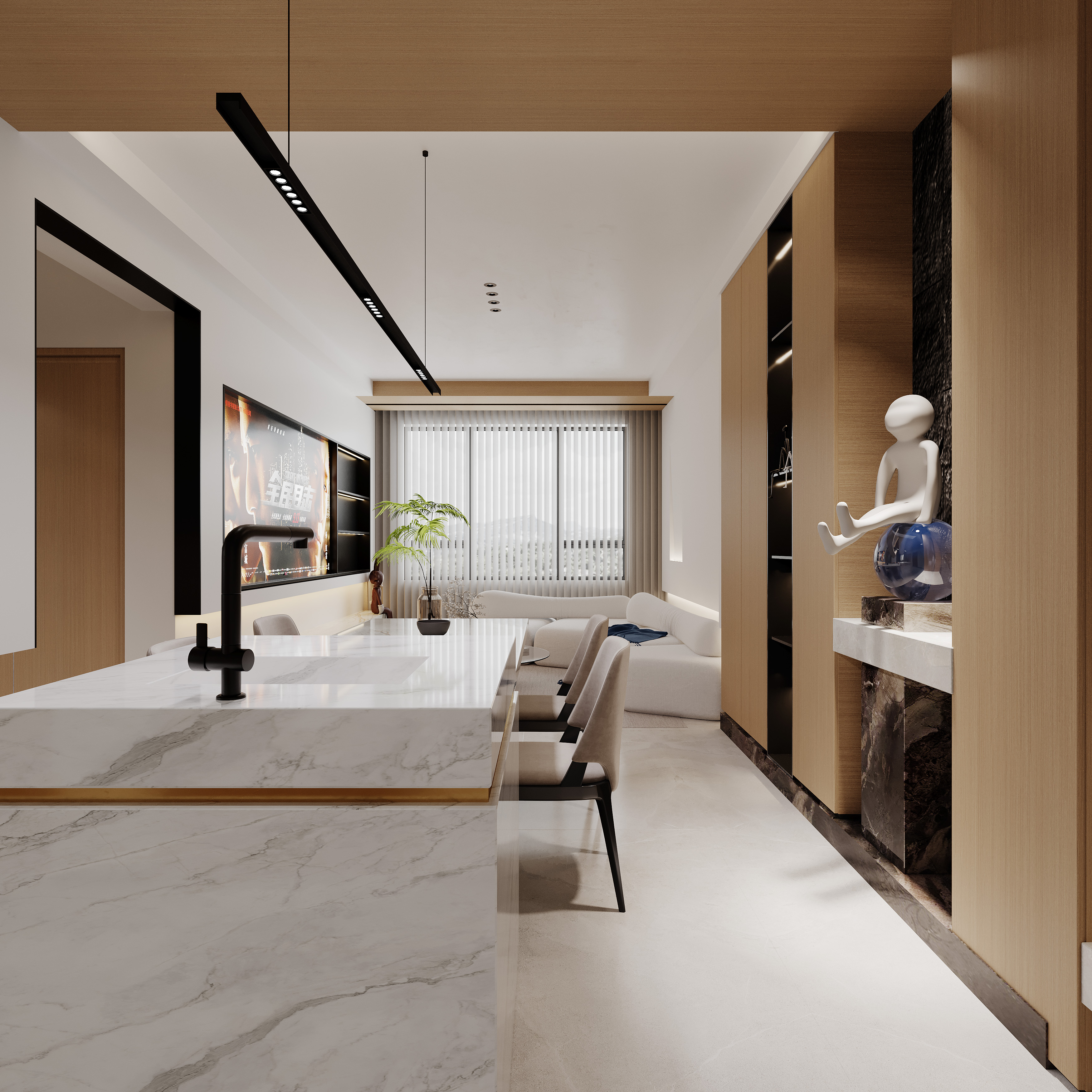 三居室设计表现-7