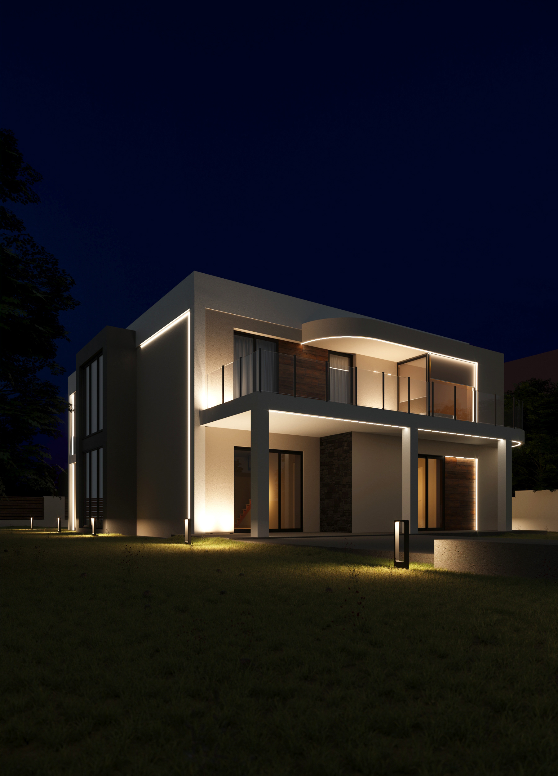 现代风格住宅丨乌克兰-20