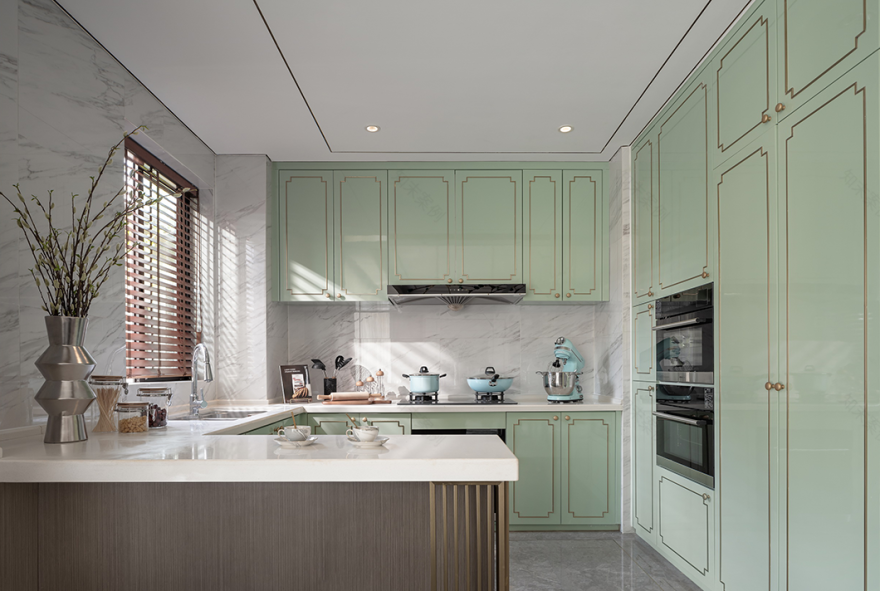 蓝光·雍锦湾中式雅奢样板房,演绎现代东方美学-34