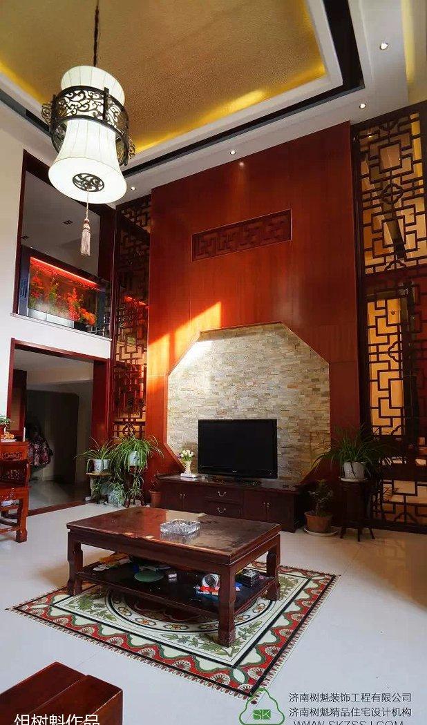 
简约中式别墅 -0