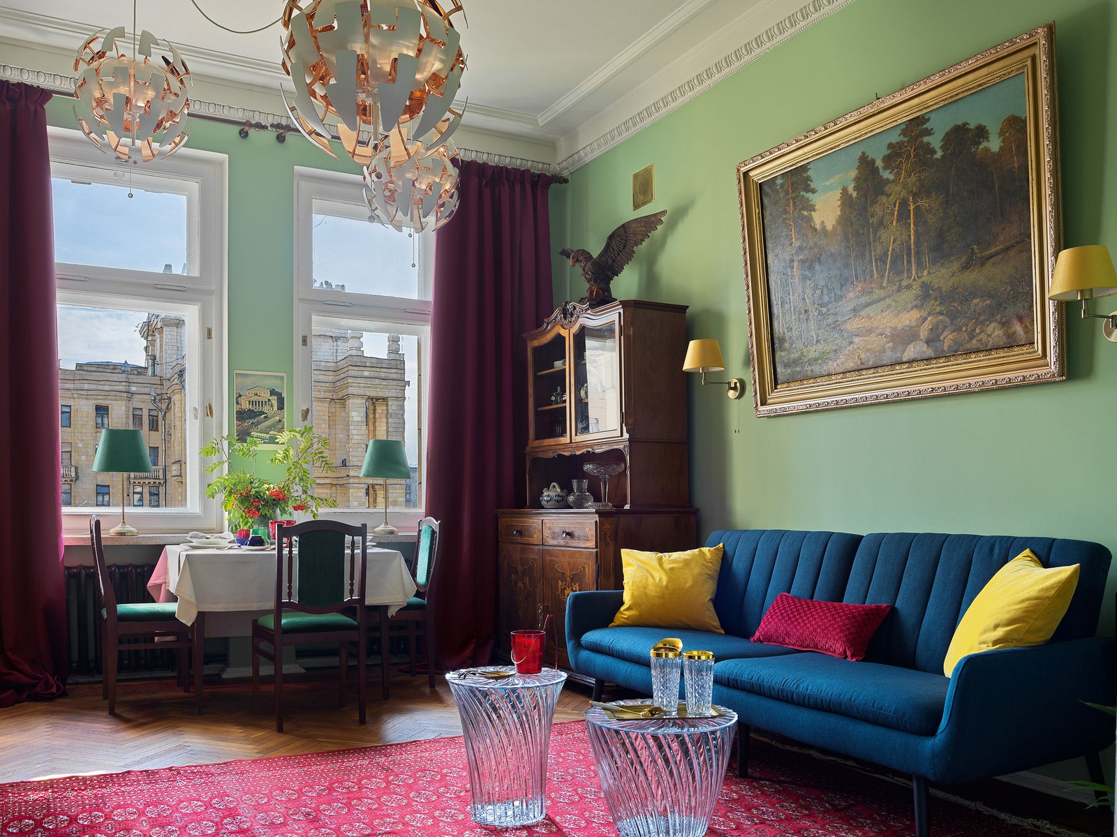 “乌克兰”酒店住宅楼公寓丨设计师阿莲娜·斯科沃罗尼科娃-4