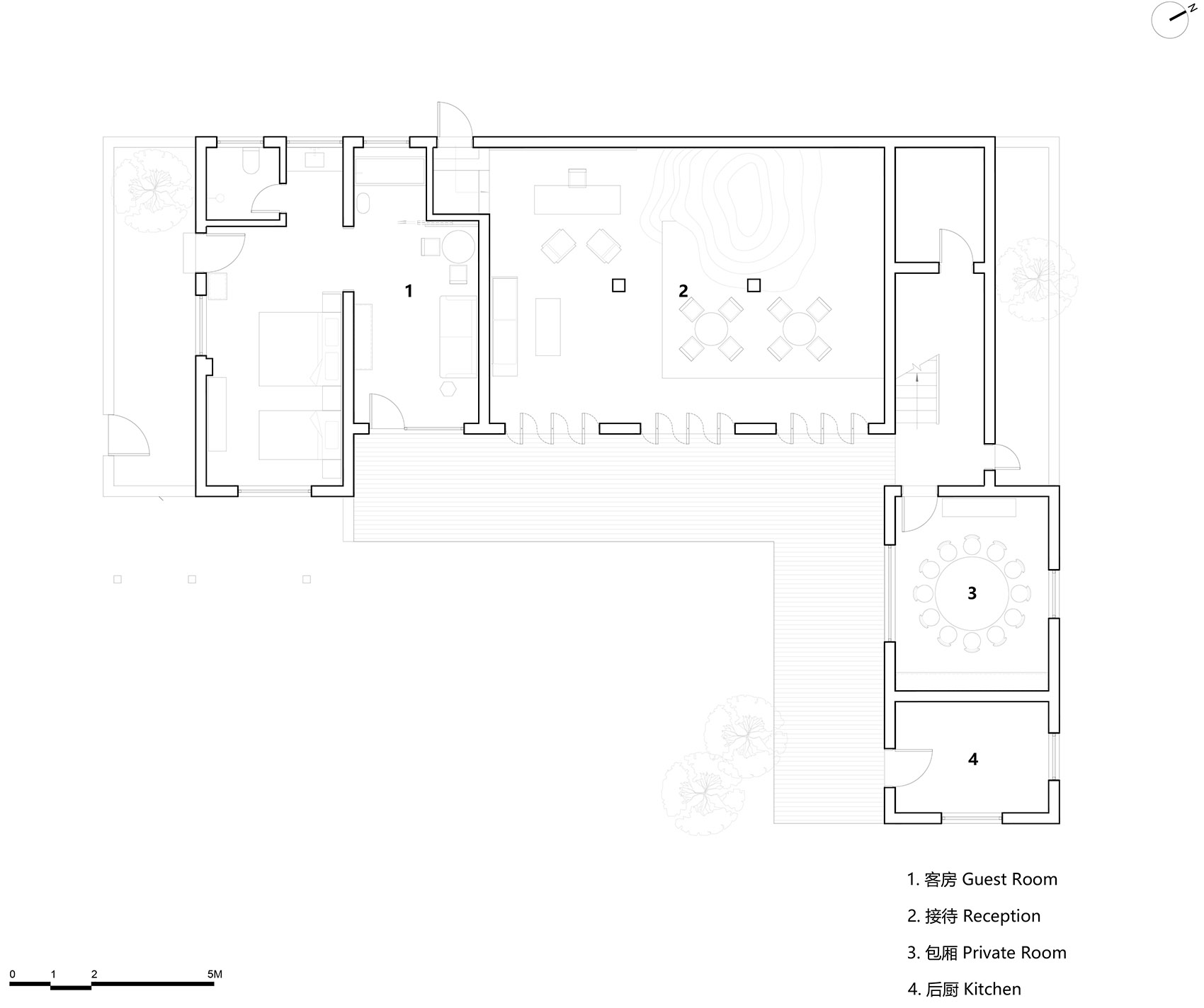 怀抱石头的民宿丨中国郑州丨深建筑-53