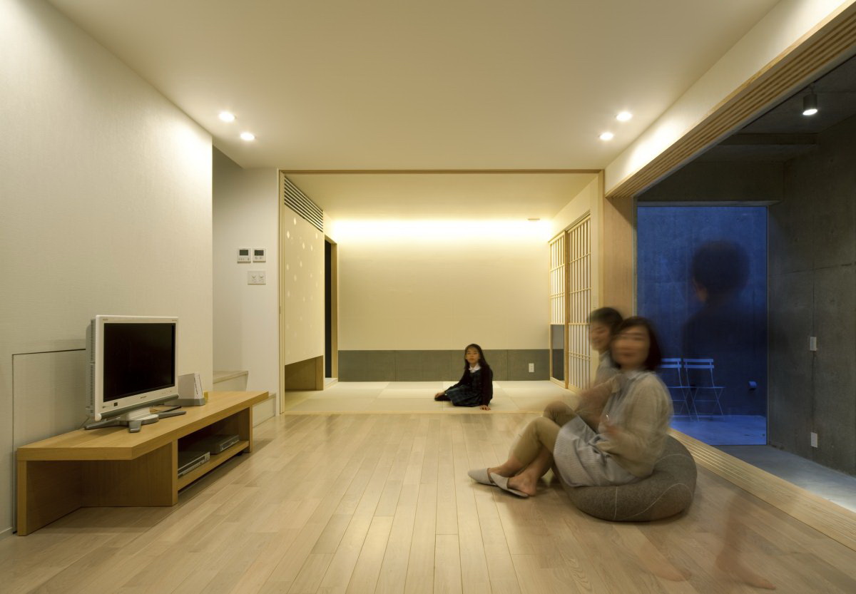 东京市中心日式艺术住宅设计-17