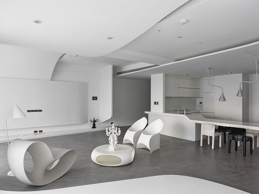 摆渡——白色系住宅  云邑室内设计-7