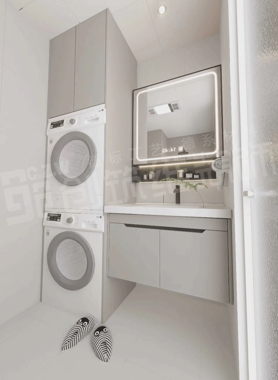 燕京航城|97㎡三居现代简约风案例-40