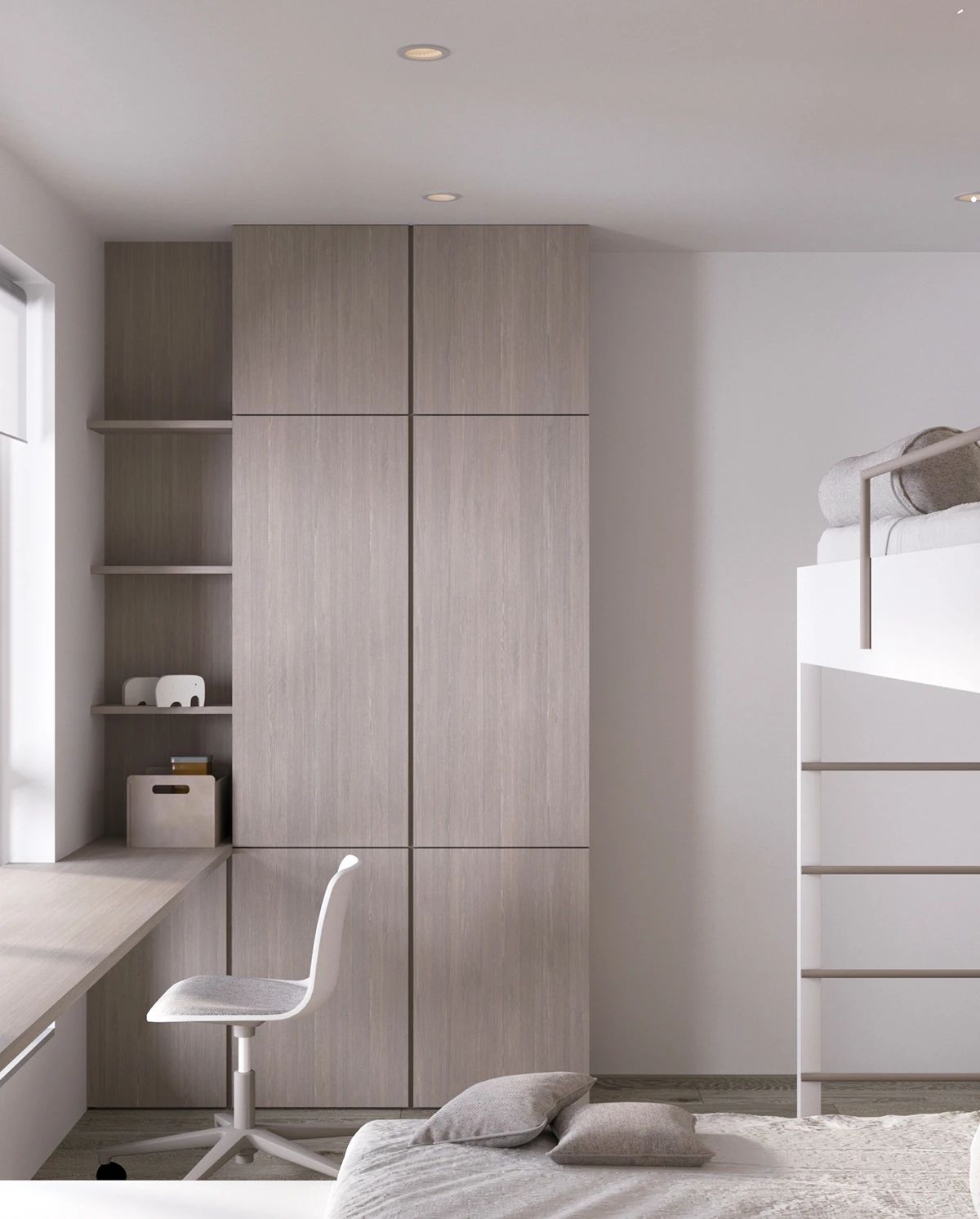 红绿撞色两室一厅丨Oleksandra Teslia-62